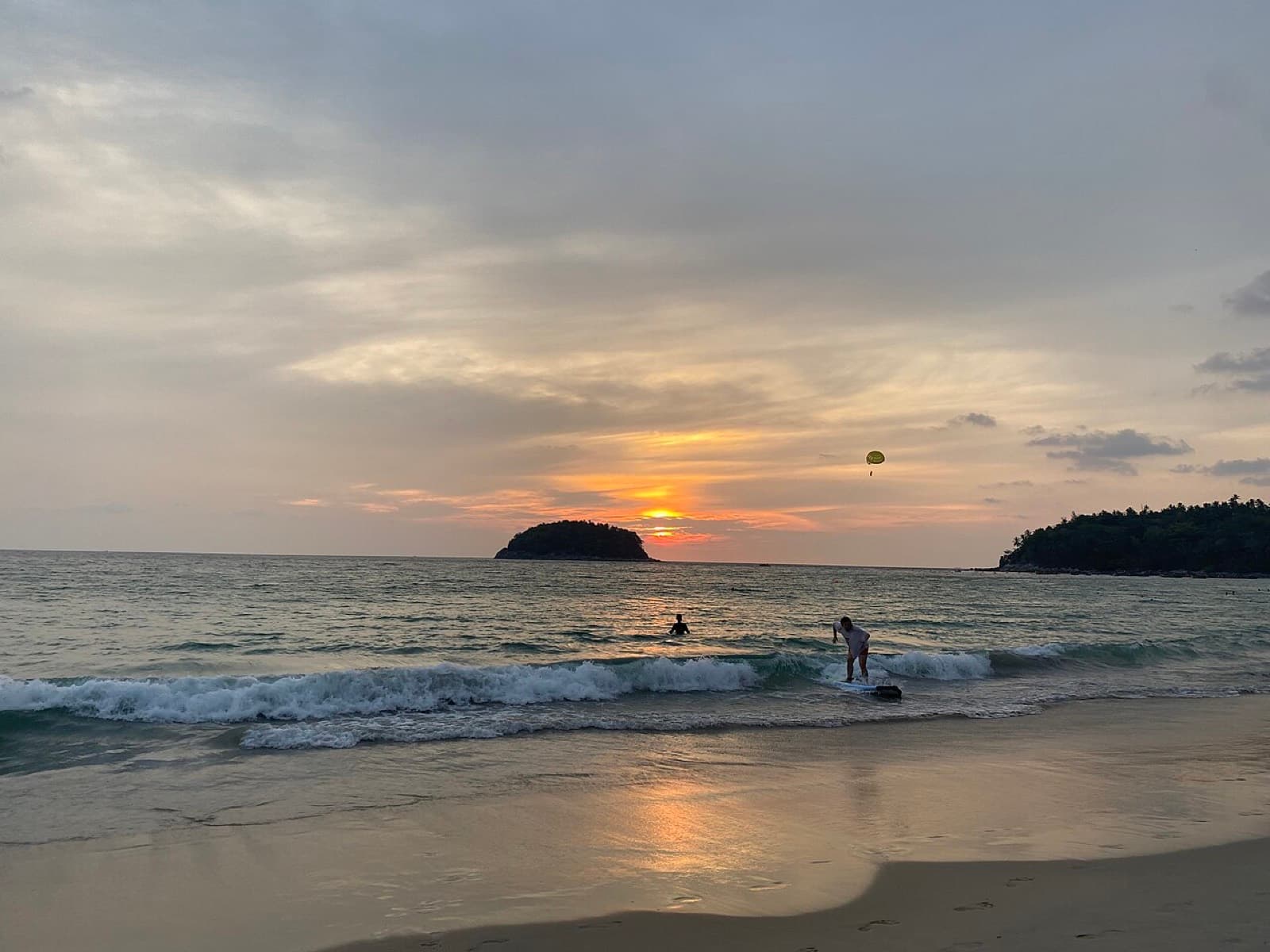 Kata Beach on the west coast of Phuket